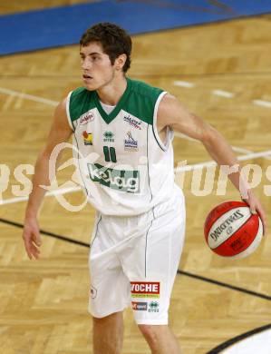 Basketball Bundesliga. Woerthersee Piraten gegen Klosterneuburg. Jack Leasure (Piraten). Klagenfurt, am 1.2.2009.
Foto: Kuess 

---
pressefotos, pressefotografie, kuess, qs, qspictures, sport, bild, bilder, bilddatenbank