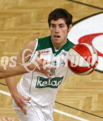 Basketball Bundesliga. Woerthersee Piraten gegen Klosterneuburg. Jack Leasure (Piraten). Klagenfurt, am 1.2.2009.
Foto: Kuess 

---
pressefotos, pressefotografie, kuess, qs, qspictures, sport, bild, bilder, bilddatenbank