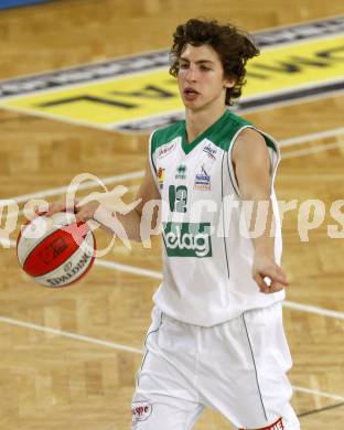 Basketball Bundesliga. Woerthersee Piraten gegen Klosterneuburg. Sebastian Schaal (Piraten). Klagenfurt, am 1.2.2009.
Foto: Kuess 

---
pressefotos, pressefotografie, kuess, qs, qspictures, sport, bild, bilder, bilddatenbank