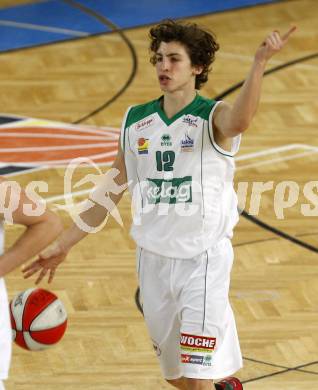 Basketball Bundesliga. Woerthersee Piraten gegen Klosterneuburg. Sebastian Schaal (Piraten). Klagenfurt, am 1.2.2009.
Foto: Kuess 

---
pressefotos, pressefotografie, kuess, qs, qspictures, sport, bild, bilder, bilddatenbank