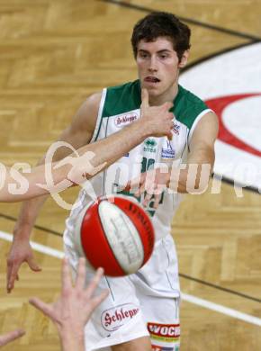 Basketball Bundesliga. Woerthersee Piraten gegen Klosterneuburg. Jack Leasure (Piraten). Klagenfurt, am 1.2.2009.
Foto: Kuess 

---
pressefotos, pressefotografie, kuess, qs, qspictures, sport, bild, bilder, bilddatenbank