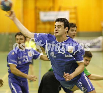 Handball Bundesliga. SC Ferlach gegen HCK 59.  Bostjan Stusaj (Ferlach). Ferlach, 31.1.2009
Foto:  Kuess

---
pressefotos, pressefotografie, kuess, qs, qspictures, sport, bild, bilder, bilddatenbank