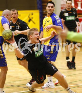 Handball Bundesliga. SVVW gegen HCK 59.  Thomas Kandolf (HCK). Klagenfurt, 7.2.2009
Foto:  Kuess

---
pressefotos, pressefotografie, kuess, qs, qspictures, sport, bild, bilder, bilddatenbank