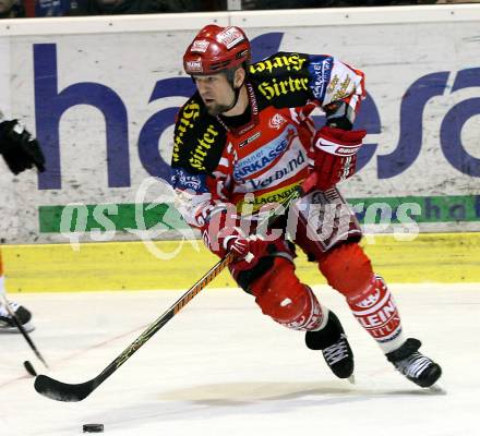EBEL. Eishockey Bundesliga. KAC gegen EC Graz 99ers. SHANTZ Jeffery (KAC). Klagenfurt, am 13.2.2009.
Foto: Kuess 

---
pressefotos, pressefotografie, kuess, qs, qspictures, sport, bild, bilder, bilddatenbank