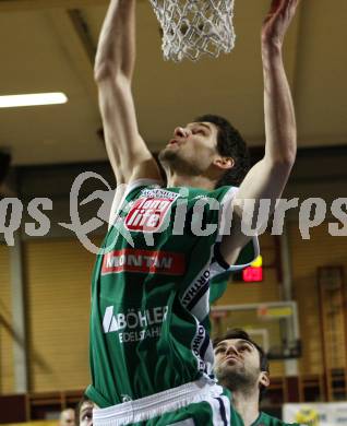 Basketball Bundesliga. Woerthersee Piraten gegen Kapfenberg Bulls. Samuel Knabl  (Kapfenberg). Klagenfurt, 12.2.2009
Foto: Kuess 

---
pressefotos, pressefotografie, kuess, qs, qspictures, sport, bild, bilder, bilddatenbank