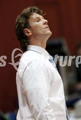 Basketball Bundesliga. Woerthersee Piraten gegen Kapfenberg Bulls. Trainer Mathias Jan Fischer (Piraten). Klagenfurt, 12.2.2009
Foto: Kuess 

---
pressefotos, pressefotografie, kuess, qs, qspictures, sport, bild, bilder, bilddatenbank