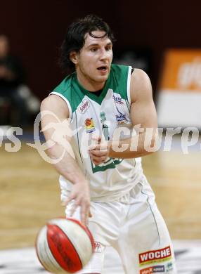 Basketball Bundesliga. Woerthersee Piraten gegen Kapfenberg Bulls. Andreas Kuttnig (Piraten). Klagenfurt, 12.2.2009
Foto: Kuess 

---
pressefotos, pressefotografie, kuess, qs, qspictures, sport, bild, bilder, bilddatenbank