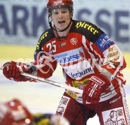 EBEL. Eishockey Bundesliga. KAC gegen HC TWK Innsbruck, Die Haie.  Kirk Furey (KAC). Klagenfurt, am 17.2.2009.
Foto: Kuess 

---
pressefotos, pressefotografie, kuess, qs, qspictures, sport, bild, bilder, bilddatenbank
