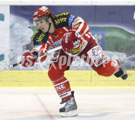 EBEL. Eishockey Bundesliga. KAC gegen HC TWK Innsbruck, Die Haie.  Kirk Furey (KAC). Klagenfurt, am 17.2.2009.
Foto: Kuess 

---
pressefotos, pressefotografie, kuess, qs, qspictures, sport, bild, bilder, bilddatenbank