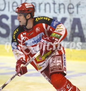 EBEL. Eishockey Bundesliga. KAC gegen HC TWK Innsbruck, Die Haie.  Jeffrey Tory (KAC). Klagenfurt, am 17.2.2009.
Foto: Kuess 

---
pressefotos, pressefotografie, kuess, qs, qspictures, sport, bild, bilder, bilddatenbank