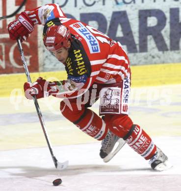 EBEL. Eishockey Bundesliga. KAC gegen HC TWK Innsbruck, Die Haie.  Warren Norris (KAC). Klagenfurt, am 17.2.2009.
Foto: Kuess 

---
pressefotos, pressefotografie, kuess, qs, qspictures, sport, bild, bilder, bilddatenbank