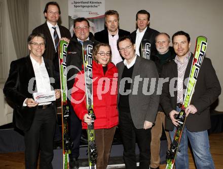 Sportland Kaernten Sportgespraeche. Peter Kaiser, Diethardt Theuermann, Alois Loibnegger,Marijan Velik, Norbert Darabos, Karl Schnabl, Christian Mayer. Klagenfurt, am 19.2.2009.
Foto: Kuess
---
pressefotos, pressefotografie, kuess, qs, qspictures, sport, bild, bilder, bilddatenbank