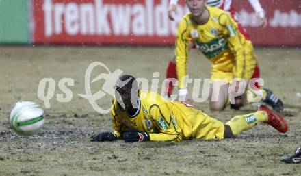 Fussball. Tipp3-Bundesliga. SK Austria Kelag Kaernten  gegen KSV Superfund. Modou Jagne (Austria Kaernten). Kapfenberg, 21.2.2009. 
Foto: Kuess

---
pressefotos, pressefotografie, kuess, qs, qspictures, sport, bild, bilder, bilddatenbank