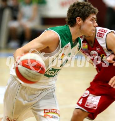 Basketball Bundesliga. Woerthersee Piraten gegen WBCKraftwerk Wels. Jack Leasure (Piraten).  Klagenfurt, 21.2.2009.
Foto: Kuess

---
pressefotos, pressefotografie, kuess, qs, qspictures, sport, bild, bilder, bilddatenbank