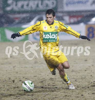 Fussball. Tipp3-Bundesliga. SK Austria Kelag Kaernten  gegen KSV Superfund. Zlatko Junuzovic (Austria Kaernten). Kapfenberg, 21.2.2009. 
Foto: Kuess

---
pressefotos, pressefotografie, kuess, qs, qspictures, sport, bild, bilder, bilddatenbank