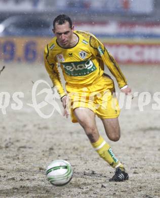 Fussball. Tipp3-Bundesliga. SK Austria Kelag Kaernten  gegen KSV Superfund. Christian Prawda (Austria Kaernten). Kapfenberg, 21.2.2009. 
Foto: Kuess

---
pressefotos, pressefotografie, kuess, qs, qspictures, sport, bild, bilder, bilddatenbank