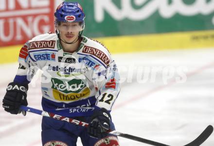 EBEL. Eishockey Bundesliga. EC Pasut VSV gegen EHC LIWEST Linz. Michael Raffl (VSV). Villach, am 22.2.2009.
Foto: Kuess 


---
pressefotos, pressefotografie, kuess, qs, qspictures, sport, bild, bilder, bilddatenbank