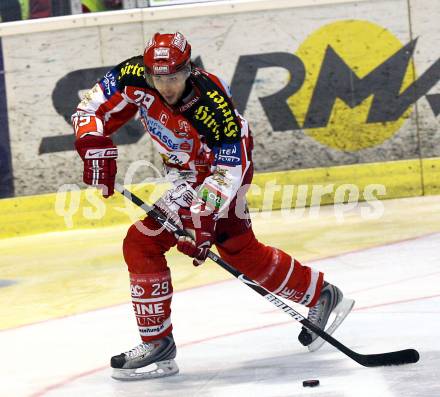 EBEL. Eishockey Bundesliga. KAC gegen HC TWK Innsbruck.  BRANDNER Christoph (KAC). Klagenfurt, am 22.2.2009.
Foto: Kuess 

---
pressefotos, pressefotografie, kuess, qs, qspictures, sport, bild, bilder, bilddatenbank