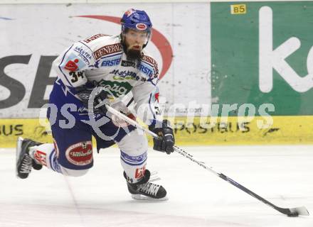 EBEL. Eishockey Bundesliga. EC Pasut VSV gegen EHC LIWEST Linz. Markus Peintner (VSV). Villach, am 22.2.2009.
Foto: Kuess 


---
pressefotos, pressefotografie, kuess, qs, qspictures, sport, bild, bilder, bilddatenbank