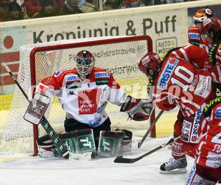 EBEL. Eishockey Bundesliga. KAC gegen HC TWK Innsbruck. NORRIS Warren (KAC), KOTYK Seamus (Innsbruck). Klagenfurt, am 22.2.2009.
Foto: Kuess 

---
pressefotos, pressefotografie, kuess, qs, qspictures, sport, bild, bilder, bilddatenbank