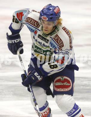 EBEL. Eishockey Bundesliga. EC Pasut VSV gegen EHC LIWEST Linz. Martin Oraze  (VSV). Villach, am 22.2.2009.
Foto: Kuess 


---
pressefotos, pressefotografie, kuess, qs, qspictures, sport, bild, bilder, bilddatenbank