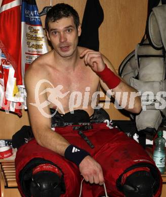 EBEL. Eishockey Bundesliga. Travis Scott (KAC). Klagenfurt, am 22.2.2009.
Foto: Kuess
---
pressefotos, pressefotografie, kuess, qs, qspictures, sport, bild, bilder, bilddatenbank