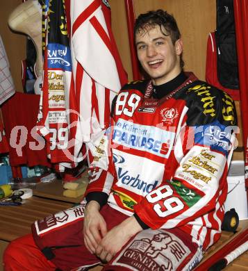 EBEL. Eishockey Bundesliga. Raphael Herburger (KAC). Klagenfurt, am 22.2.2009.
Foto: Kuess
---
pressefotos, pressefotografie, kuess, qs, qspictures, sport, bild, bilder, bilddatenbank