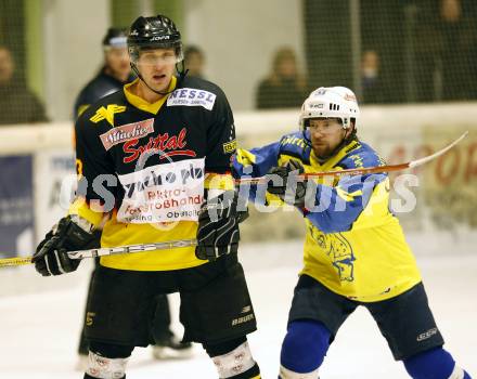 Eishockey. CHL. Althofen gegen Spittal. Ullrich Andreas (Althofen), Smatrala Jaromir (Spittal). Althofen, 25.2.2009.
Foto: Kuess
---
pressefotos, pressefotografie, kuess, qs, qspictures, sport, bild, bilder, bilddatenbank