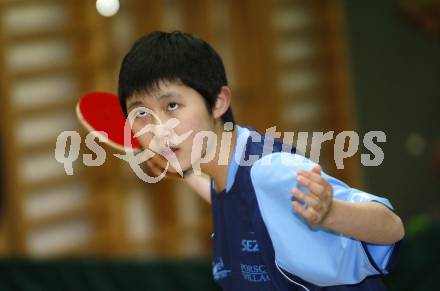 Tischtennis. TTC Villach. Liu Wan Dong. Villach, 14.2.2009.
Foto: Kuess
---
pressefotos, pressefotografie, kuess, qs, qspictures, sport, bild, bilder, bilddatenbank