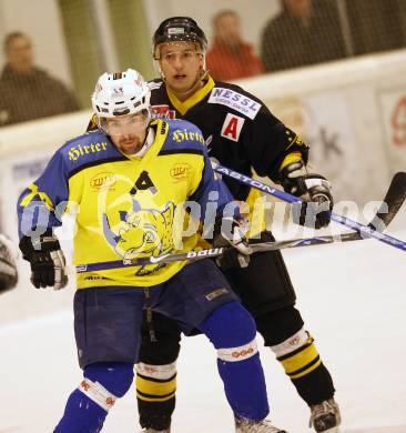 Eishockey. CHL. Althofen gegen Spittal. Klemen Markus (Althofen), Steinberger Roland (Spittal). Althofen, 25.2.2009.
Foto: Kuess
---
pressefotos, pressefotografie, kuess, qs, qspictures, sport, bild, bilder, bilddatenbank