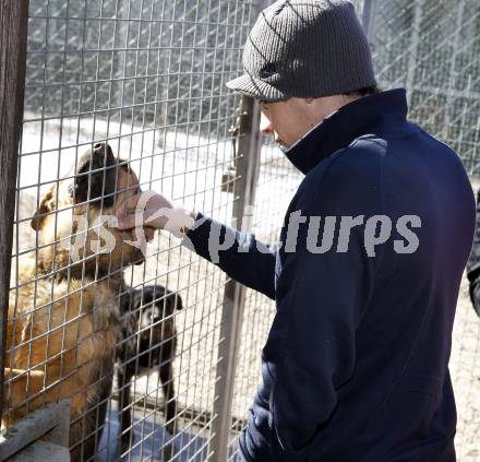 Fussball. Bundesliga. SK Austria Kaernten. Scheckuebergabe an das Tierheim Klagenfurt. Zlatko Junuzovic. Klagenfurt, 25.2.2009.
Foto: Kuess
---
pressefotos, pressefotografie, kuess, qs, qspictures, sport, bild, bilder, bilddatenbank