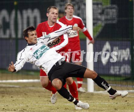 Fussball. Tipp3-Bundesliga. SK Austria Kelag Kaernten  gegen SV Mattersburg. Haris Bukva (Austria Kaernten). Klagenfurt, 28.2.2009. 
Foto: Kuess

---
pressefotos, pressefotografie, kuess, qs, qspictures, sport, bild, bilder, bilddatenbank
