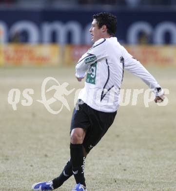 Fussball. Tipp3-Bundesliga. SK Austria Kelag Kaernten  gegen SV Mattersburg. Zlatko Junuzovic (Austria Kaernten). Klagenfurt, 28.2.2009. 
Foto: Kuess

---
pressefotos, pressefotografie, kuess, qs, qspictures, sport, bild, bilder, bilddatenbank
