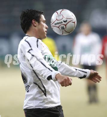 Fussball. Tipp3-Bundesliga. SK Austria Kelag Kaernten  gegen SV Mattersburg. Zlatko Junuzovic (Austria Kaernten). Klagenfurt, 28.2.2009. 
Foto: Kuess

---
pressefotos, pressefotografie, kuess, qs, qspictures, sport, bild, bilder, bilddatenbank