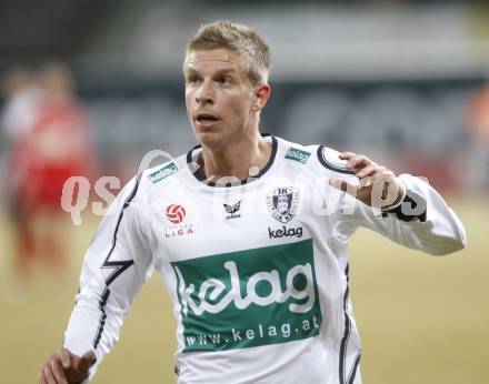 Fussball. Tipp3-Bundesliga. SK Austria Kelag Kaernten  gegen SV Mattersburg. Thomas Hinum (Austria Kaernten). Klagenfurt, 28.2.2009. 
Foto: Kuess

---
pressefotos, pressefotografie, kuess, qs, qspictures, sport, bild, bilder, bilddatenbank