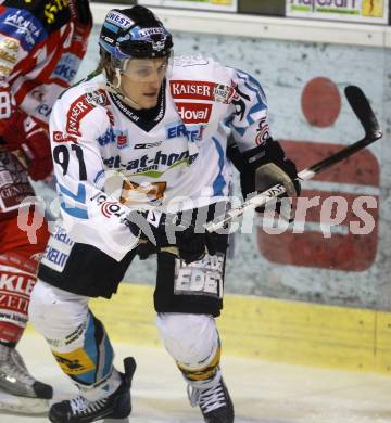 EBEL. Eishockey Bundesliga. KAC gegen EHC LIWEST Linz. Martin Grabher Meier  (Linz). Klagenfurt, am 5.3.2009.
Foto: Kuess 

---
pressefotos, pressefotografie, kuess, qs, qspictures, sport, bild, bilder, bilddatenbank