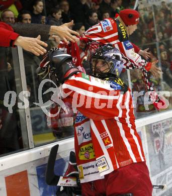 EBEL. Eishockey Bundesliga. KAC gegen EHC LIWEST Linz. Travis Scott (KAC). Klagenfurt, am 5.3.2009.
Foto: Kuess 

---
pressefotos, pressefotografie, kuess, qs, qspictures, sport, bild, bilder, bilddatenbank