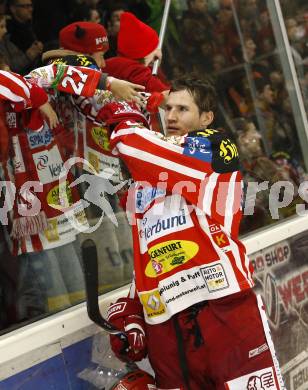 EBEL. Eishockey Bundesliga. KAC gegen EHC LIWEST Linz. Hager Gregor (KAC). Klagenfurt, am 5.3.2009.
Foto: Kuess 

---
pressefotos, pressefotografie, kuess, qs, qspictures, sport, bild, bilder, bilddatenbank