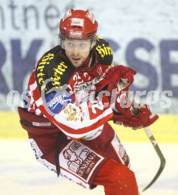 EBEL. Eishockey Bundesliga. KAC gegen EHC LIWEST Linz. Christoph Brandner (KAC). Klagenfurt, am 5.3.2009.
Foto: Kuess 

---
pressefotos, pressefotografie, kuess, qs, qspictures, sport, bild, bilder, bilddatenbank