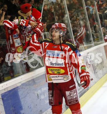 EBEL. Eishockey Bundesliga. KAC gegen EHC LIWEST Linz. Ratz Herbert  (KAC). Klagenfurt, am 5.3.2009.
Foto: Kuess 

---
pressefotos, pressefotografie, kuess, qs, qspictures, sport, bild, bilder, bilddatenbank