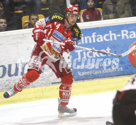 EBEL. Eishockey Bundesliga. KAC gegen EHC LIWEST Linz. Markus Pirmann (KAC). Klagenfurt, am 5.3.2009.
Foto: Kuess 

---
pressefotos, pressefotografie, kuess, qs, qspictures, sport, bild, bilder, bilddatenbank