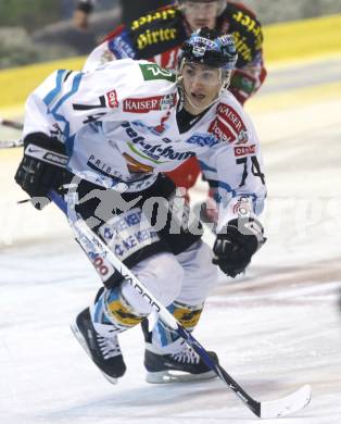 EBEL. Eishockey Bundesliga. KAC gegen EHC LIWEST Linz. Daniel Oberkofler  (Linz). Klagenfurt, am 5.3.2009.
Foto: Kuess 

---
pressefotos, pressefotografie, kuess, qs, qspictures, sport, bild, bilder, bilddatenbank