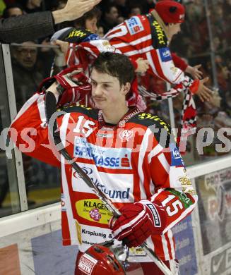 EBEL. Eishockey Bundesliga. KAC gegen EHC LIWEST Linz. Schellander Paul (KAC). Klagenfurt, am 5.3.2009.
Foto: Kuess 

---
pressefotos, pressefotografie, kuess, qs, qspictures, sport, bild, bilder, bilddatenbank