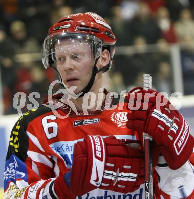 EBEL. Eishockey Bundesliga. KAC gegen EHC LIWEST Linz. Pellegrims Mike (KAC). Klagenfurt, am 5.3.2009.
Foto: Kuess 

---
pressefotos, pressefotografie, kuess, qs, qspictures, sport, bild, bilder, bilddatenbank