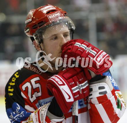 EBEL. Eishockey Bundesliga. KAC gegen EHC LIWEST Linz. Furey Kirk (KAC). Klagenfurt, am 5.3.2009.
Foto: Kuess 

---
pressefotos, pressefotografie, kuess, qs, qspictures, sport, bild, bilder, bilddatenbank