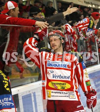 EBEL. Eishockey Bundesliga. KAC gegen EHC LIWEST Linz. Kirisits Johannes (KAC). Klagenfurt, am 5.3.2009.
Foto: Kuess 

---
pressefotos, pressefotografie, kuess, qs, qspictures, sport, bild, bilder, bilddatenbank