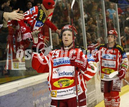 EBEL. Eishockey Bundesliga. KAC gegen EHC LIWEST Linz. Furey Kirk, Tory Jeff (KAC). Klagenfurt, am 5.3.2009.
Foto: Kuess 

---
pressefotos, pressefotografie, kuess, qs, qspictures, sport, bild, bilder, bilddatenbank