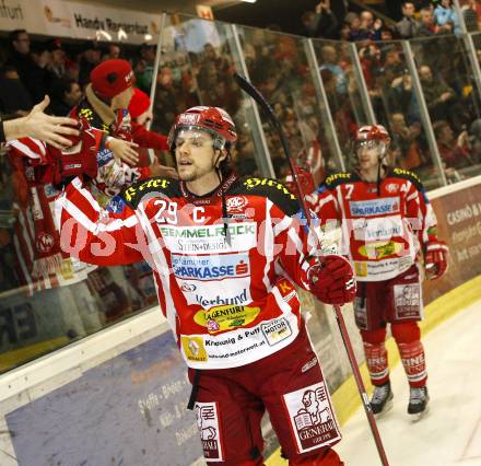 EBEL. Eishockey Bundesliga. KAC gegen EHC LIWEST Linz. Brandner Christoph (KAC). Klagenfurt, am 5.3.2009.
Foto: Kuess 

---
pressefotos, pressefotografie, kuess, qs, qspictures, sport, bild, bilder, bilddatenbank