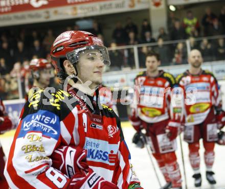 EBEL. Eishockey Bundesliga. KAC gegen EHC LIWEST Linz. Herburger Raphael (KAC). Klagenfurt, am 5.3.2009.
Foto: Kuess 

---
pressefotos, pressefotografie, kuess, qs, qspictures, sport, bild, bilder, bilddatenbank