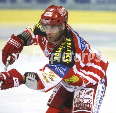 EBEL. Eishockey Bundesliga. KAC gegen EHC LIWEST Linz. Sean Brown (KAC). Klagenfurt, am 5.3.2009.
Foto: Kuess 

---
pressefotos, pressefotografie, kuess, qs, qspictures, sport, bild, bilder, bilddatenbank